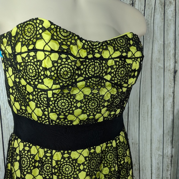 Cynthia Steffe Britney lace strapless dress - 2 - Picture 5 of 8